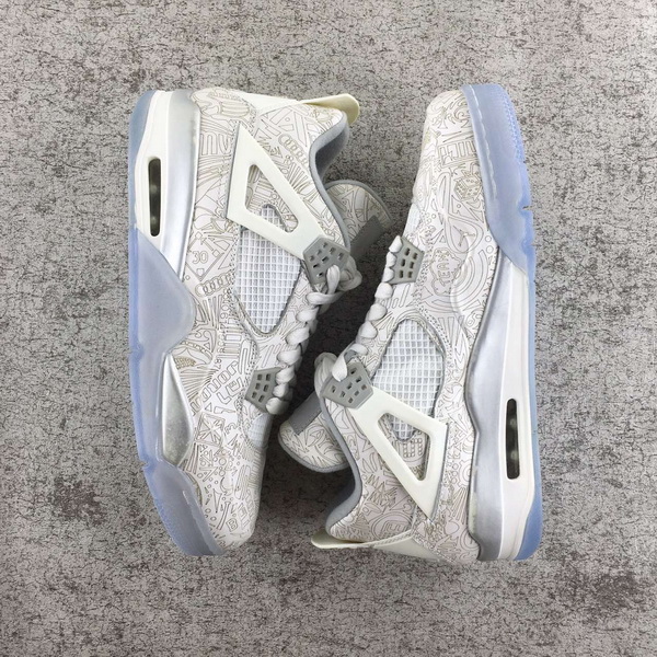 Authentic Air Jordan 4 Laser